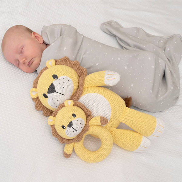 Leo the Lion Knitted Toy LLT