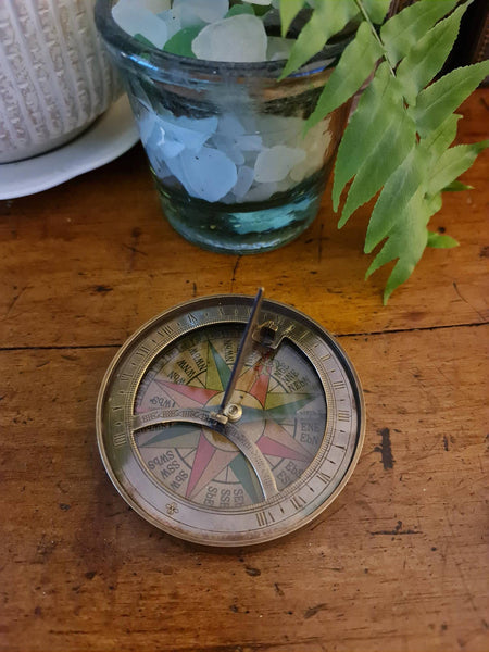 Bronze Sundial Compass BSC
