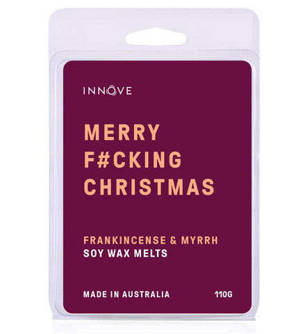Merry F#cking Christmas - Frankincense & Myrrh Soy Wax Melt MCM