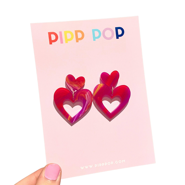 Earrings - Big Love Dangles PPBL