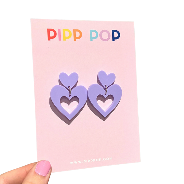 Earrings - Big Love Dangles PPBL