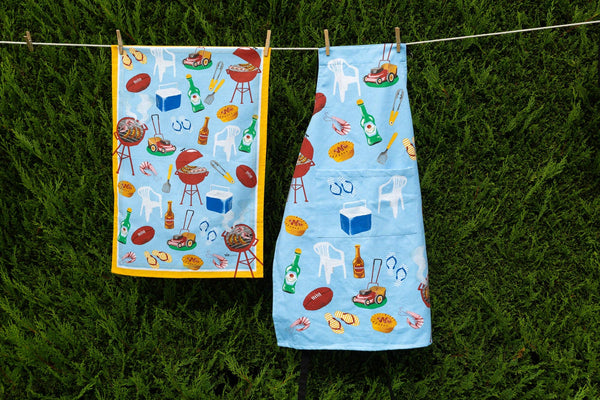 Tea Towel - Aussie Icons TAI
