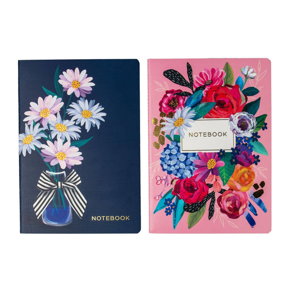 Wildflowers Notebook Assorted 2pk