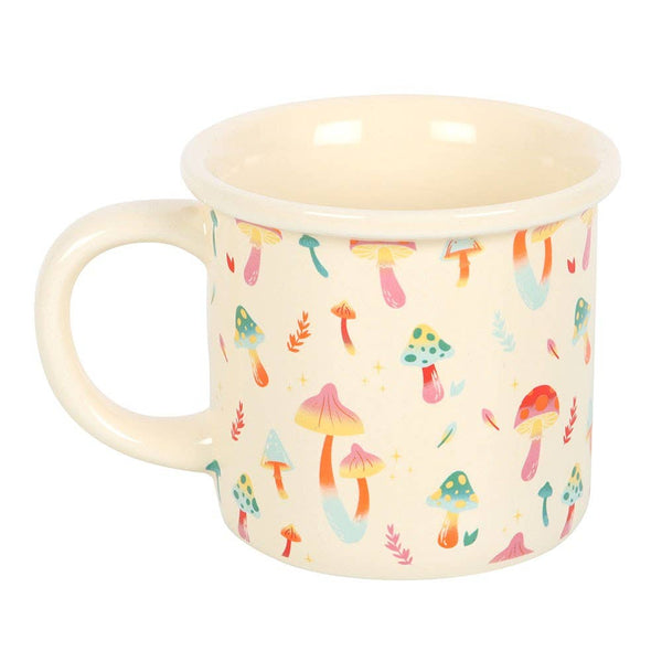 Funky Fungi Print Ceramic Mug. FFM