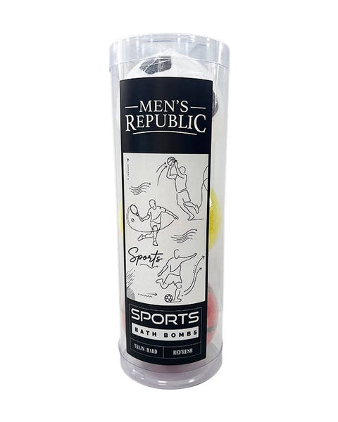 Men's Republic Sports Bath Bombs -
Tennis/Soccer/Basket Ball BBS