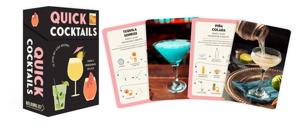 Quick Cocktails Card Deck QCD