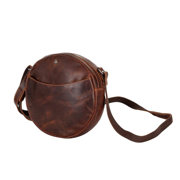 Circle Luxe – Sandel Leather Crossbody Bag CLS
