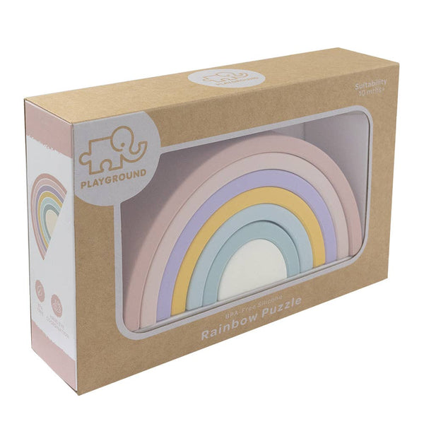 Silicone Rainbow Puzzle - Rose RPR