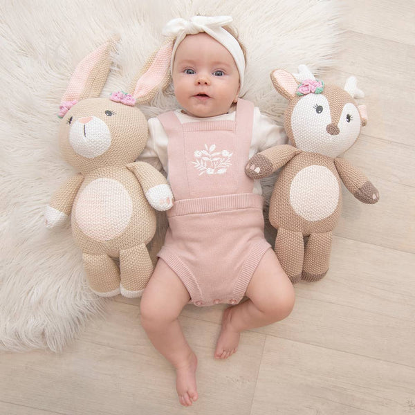 Amelia the Bunny Knitted Toy ABK