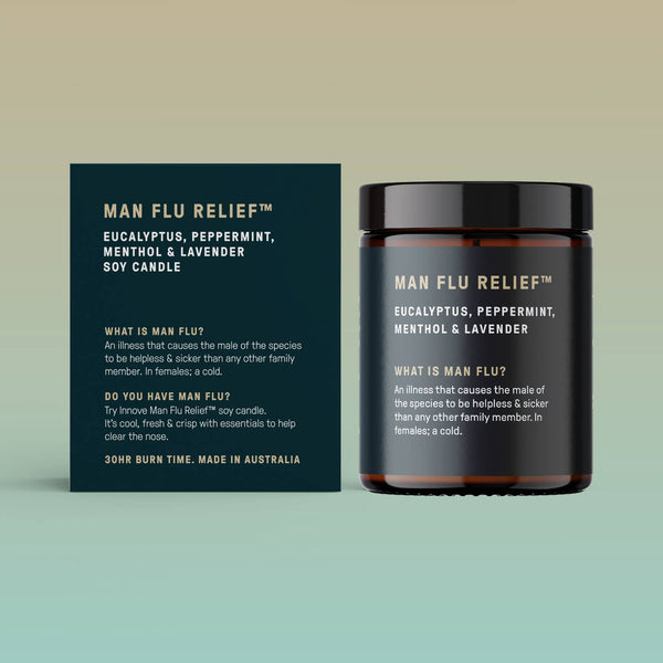 Candle - Man Flu Relief™ Soy Candle CMFR