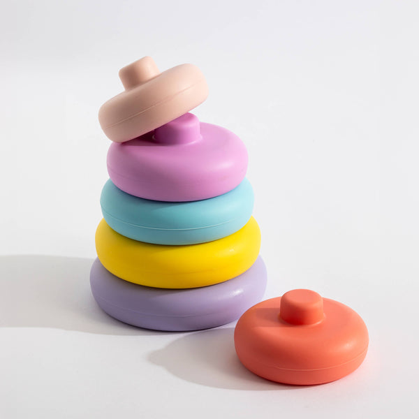 Silicone Stacking Tower Ring - Sorbet STP