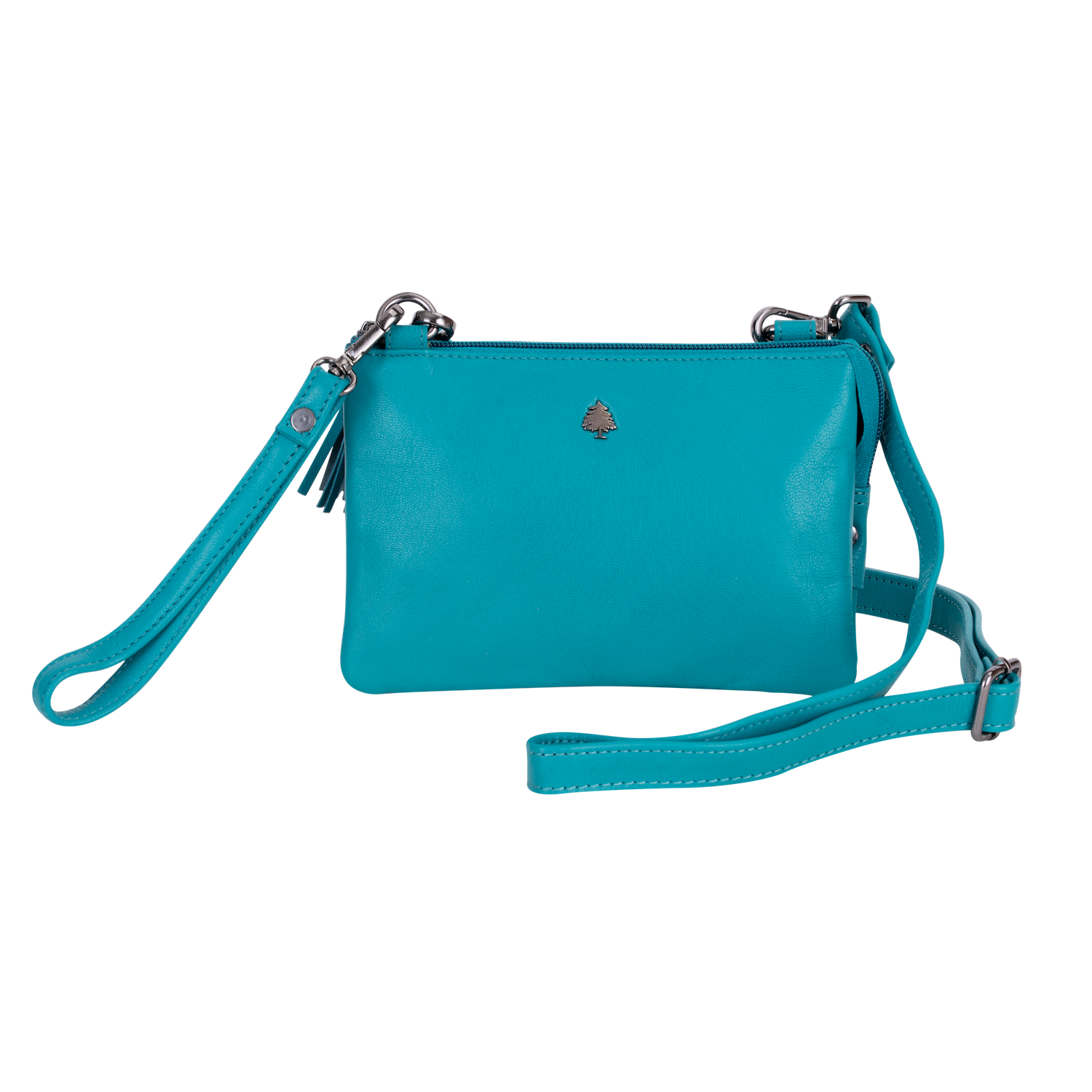 Greenwood Leather - Shoulder Bag Turquoise GLT