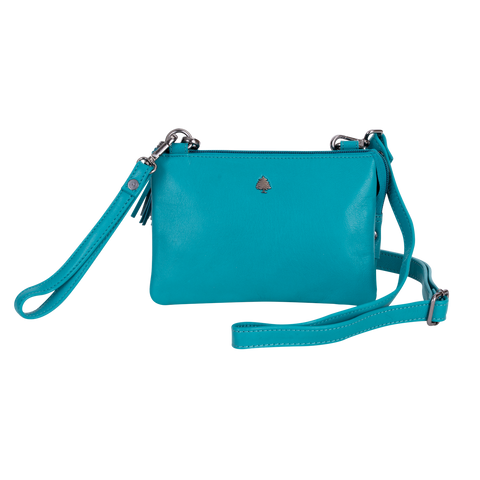 Greenwood Leather - Shoulder Bag Turquoise GLT
