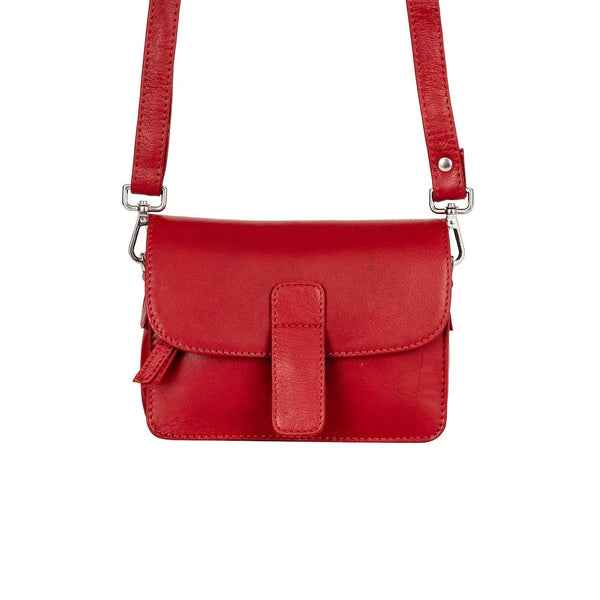 Leather Mobile Bag GW6814 Red LMR