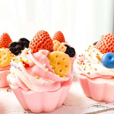 REDUCED WAS $16.95 Soap - Australian Handmade Artisan Soap - Cupcake & Smiles