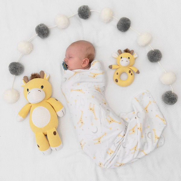 Noah the Giraffe Knitted Toy NGK
