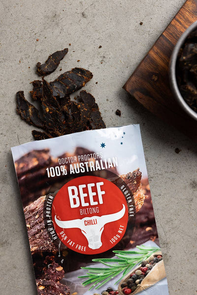 Doctor Proctor's Chilli Beef Biltong 100g DPC