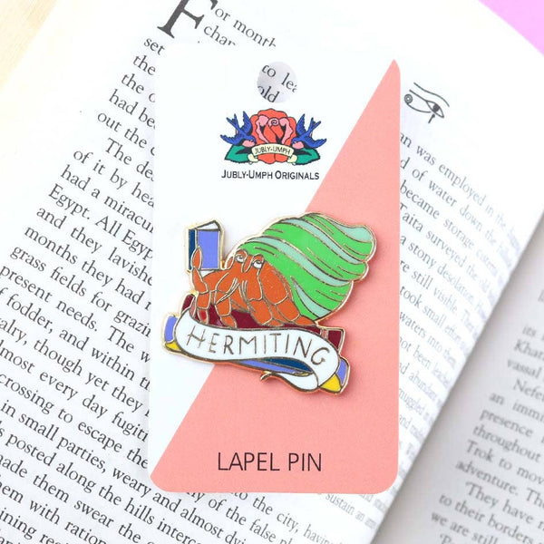 Jubly-Umph Hermiting Crab Lapel Pin JHC ....