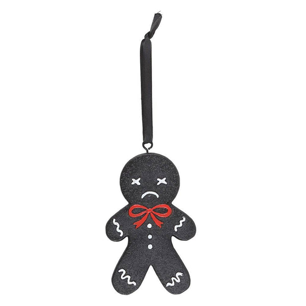 Black Gingerdead Man Hanging Ornament GDM