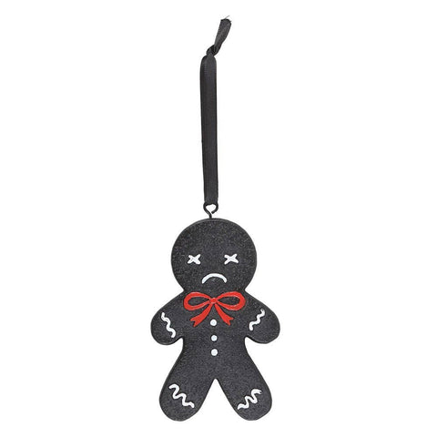 Black Gingerdead Man Hanging Ornament GDM