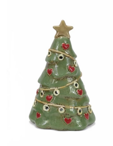 Tealight Town - Ceramic Xmas Tree 15cm