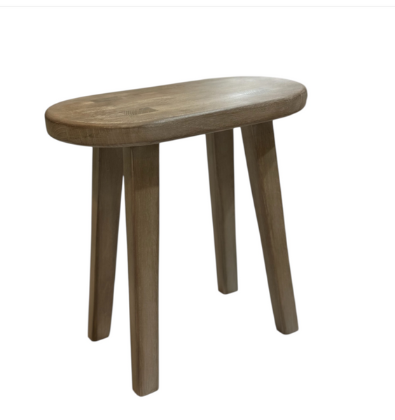 Wooden Milking Stool Oval WMSO