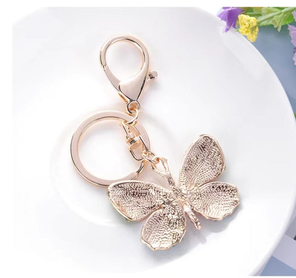Keyring - Glitzy Butterfly KGB