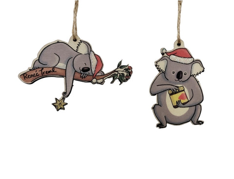 Decoration - Koala assorted DKA