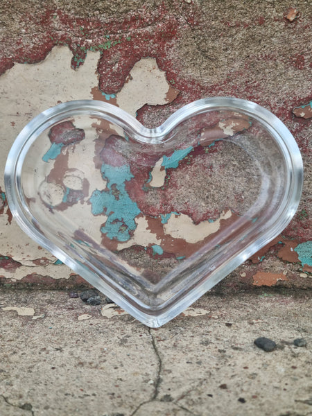 Glass Heart Dish MNHG