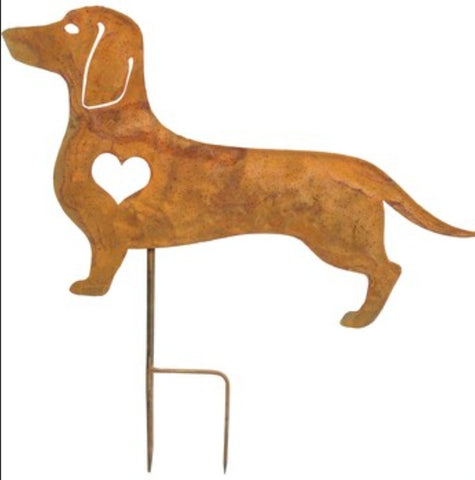 Dachshund Garden Stake DGS