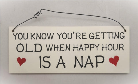 Sign - Happy Hour Nap SHHN