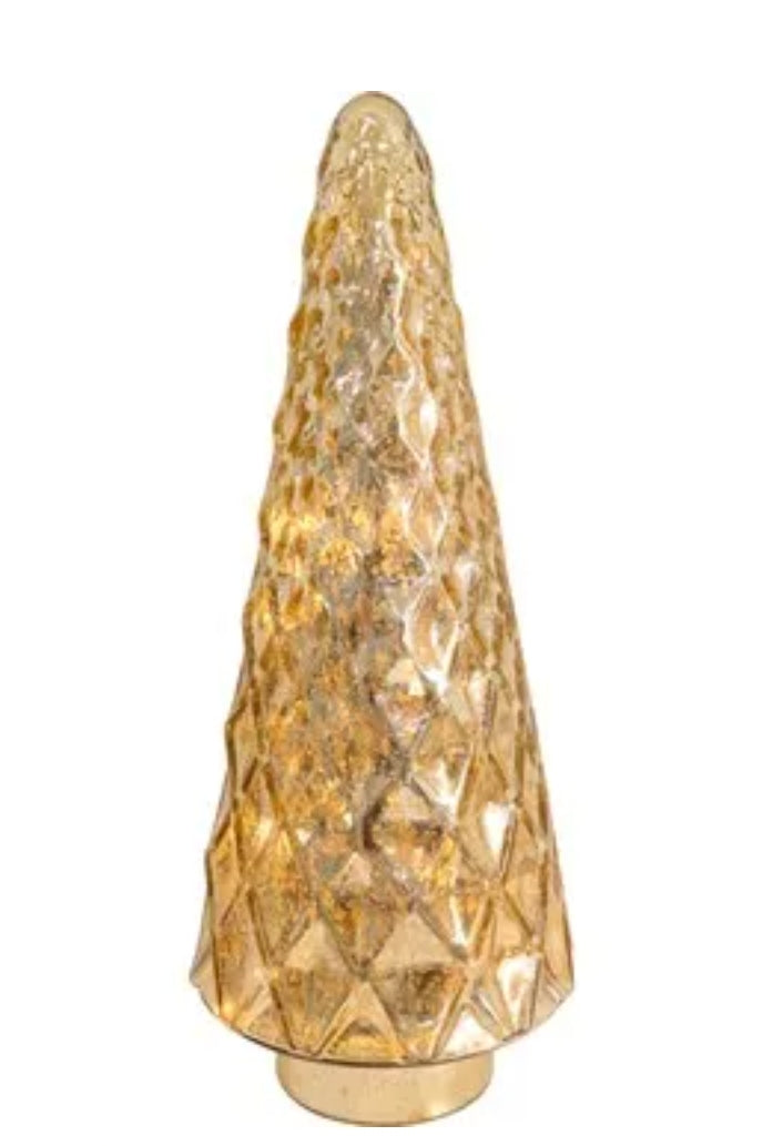 Lantern  - Christmas Tree Gold XL