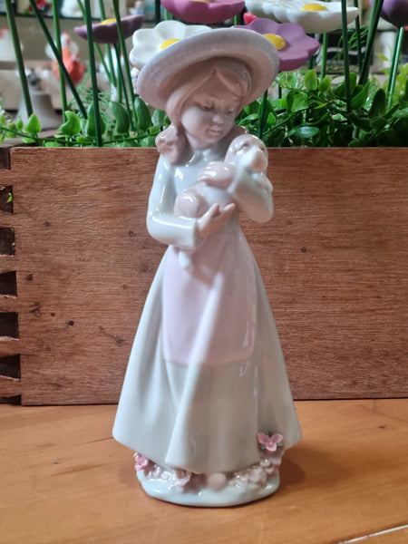 Figurine Girl with Dog JJLR (isr) 💚