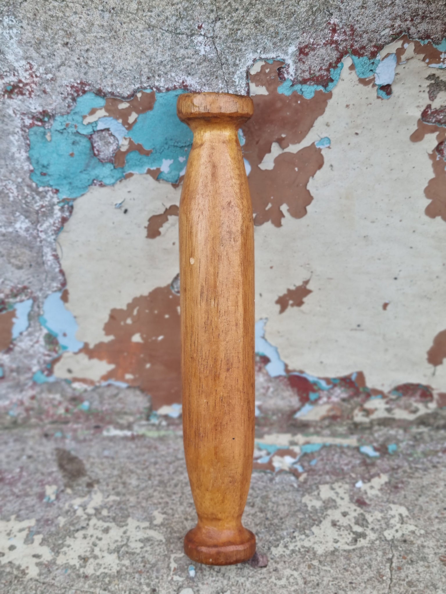 Vintage Wooden Shopping Bag Handles WBC