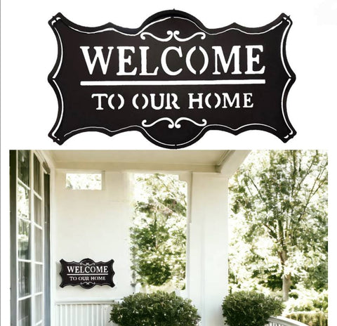 Sign - Welcome to our Home WSH