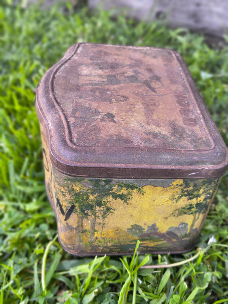 Vintage - Rustic Robin Hood Pascall Tin RHT