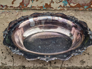 Vintage Silverplate Serving Bowl MSSB