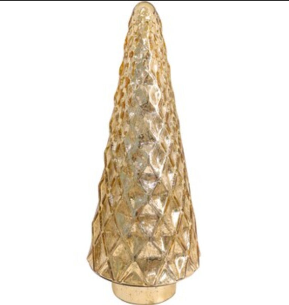 Lantern  - Christmas Tree Gold XL