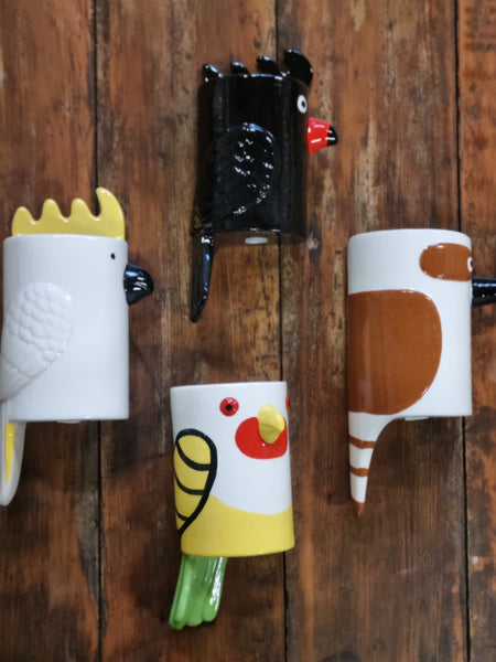 Wall Vase - Bird assorted MPWV