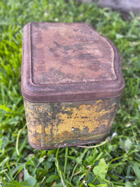 Vintage - Rustic Robin Hood Pascall Tin RHT