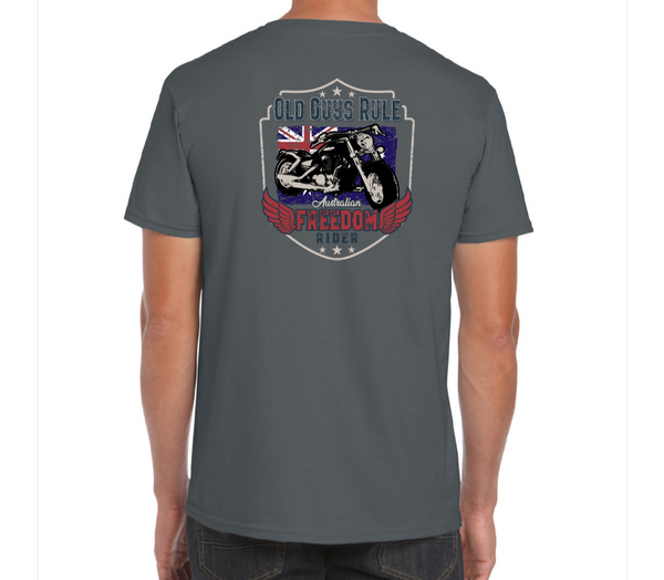 Old Guys Rule TShirt - Motorcycle GRM 💚