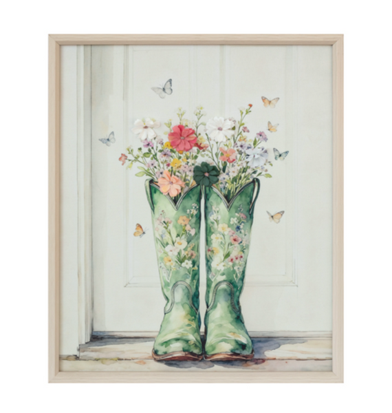 Art Boots Green