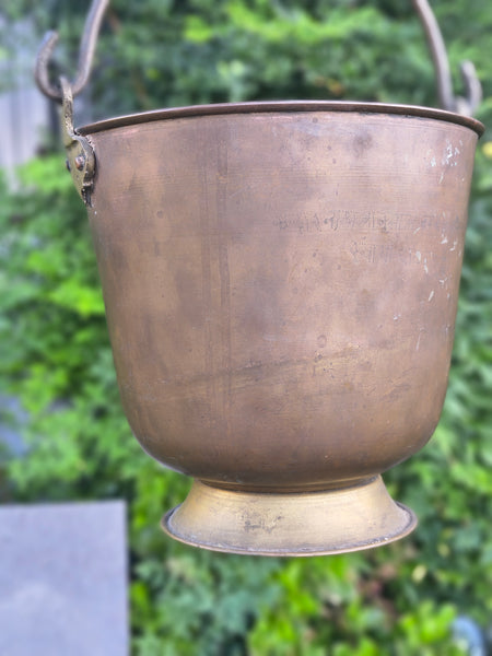 Brass Pot with Handle FNBP