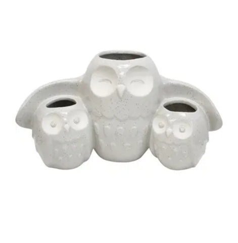 Planter - Owl Family PFO