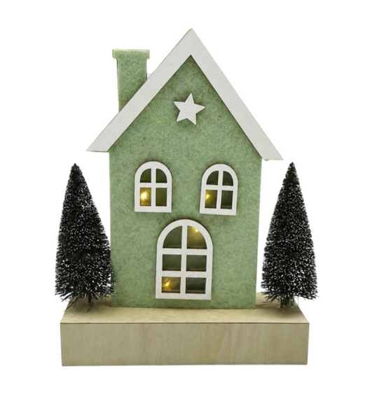 Tealight Town - Wooden & Felt LED design 2