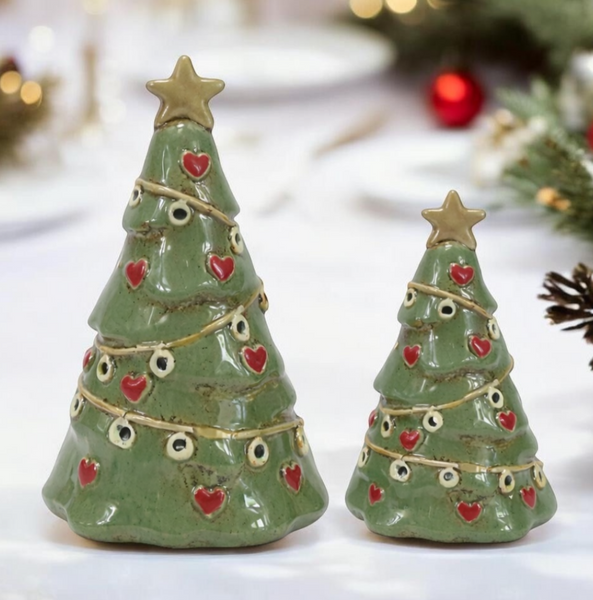 Tealight Town - Ceramic Xmas Tree 21cm