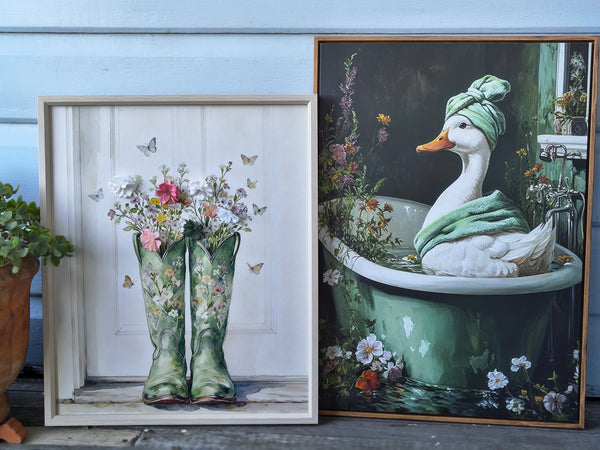 Art Boots Green