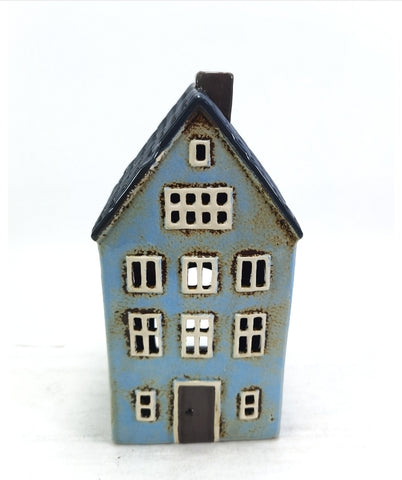 Tealight Town - Blue Town House  BTH