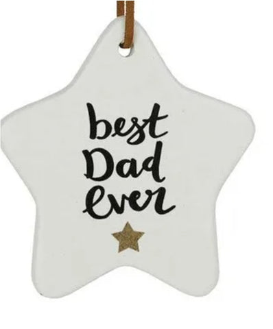 Ceramic Tag - Best Dad Ever CTBD