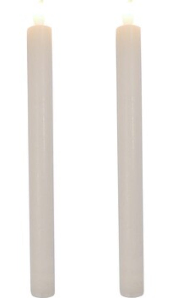 Flameless Taper Candles 2pk FTC